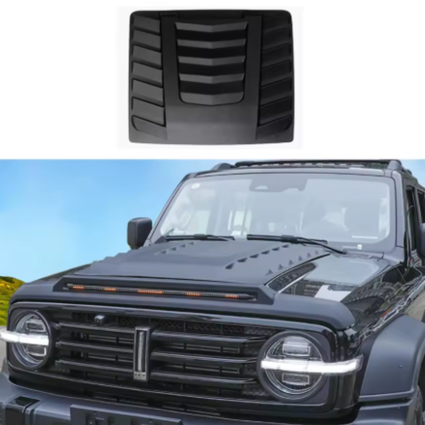 Off-road hood cover, modified protective cover - Tank 300