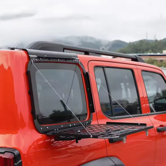 Side window expansion platform, storage rack - Tank 300