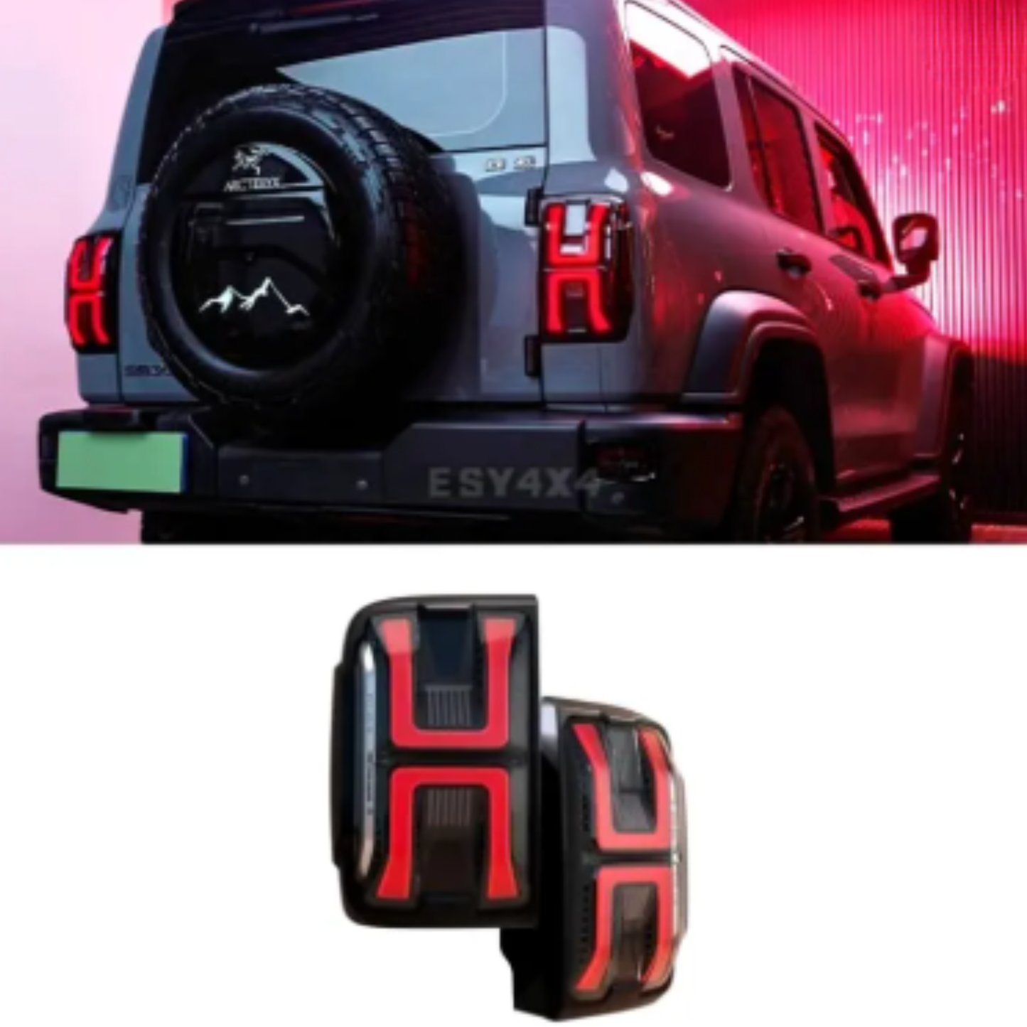 Rear Lamp Emperor Style Tail Light - Tank 300