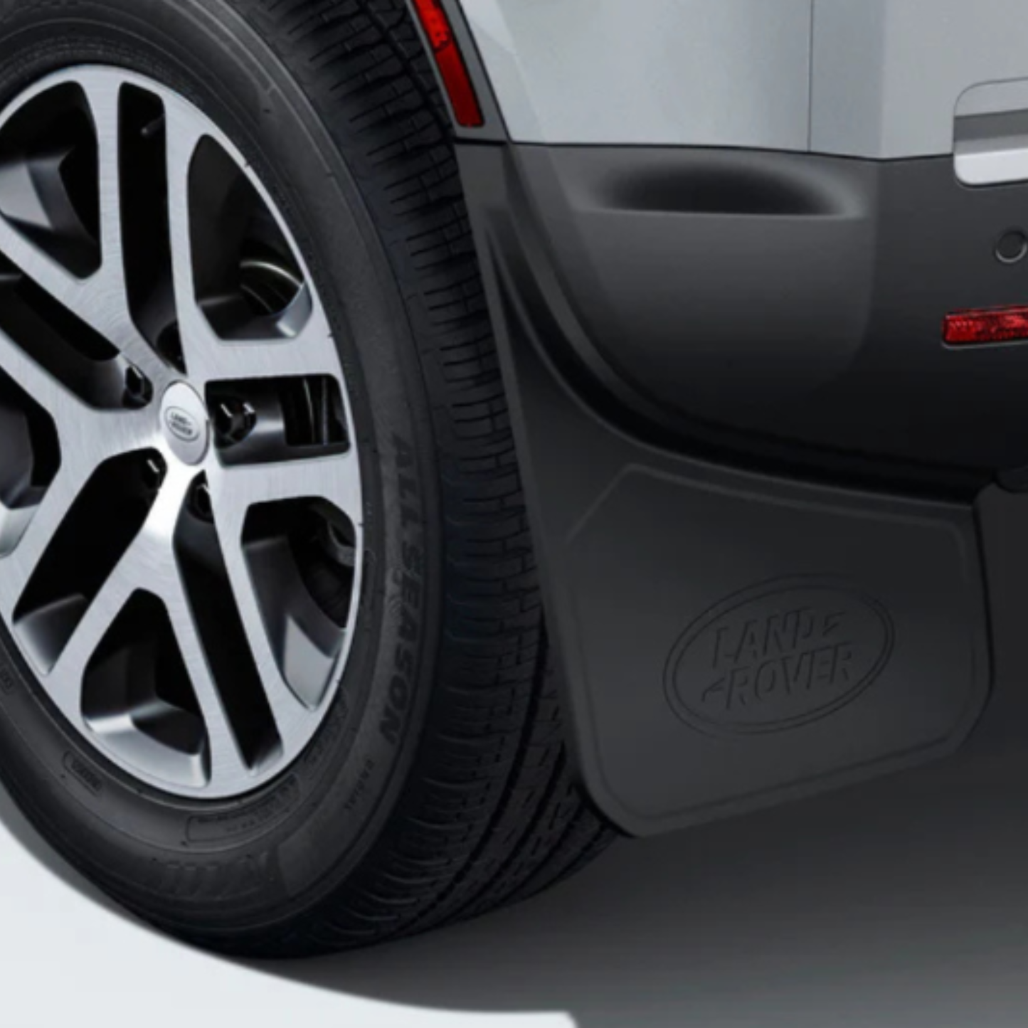 Mudguard Front Rear Wheel Black Plastic Mud Flaps - Defender