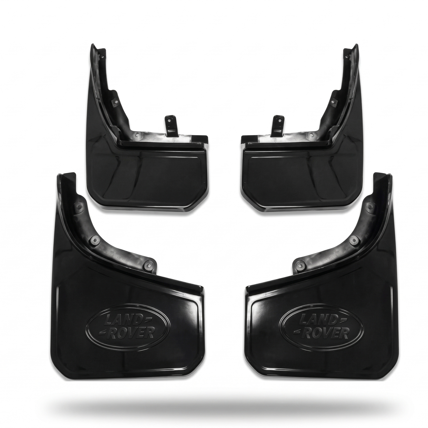 Mudguard Front Rear Wheel Black Plastic Mud Flaps - Defender