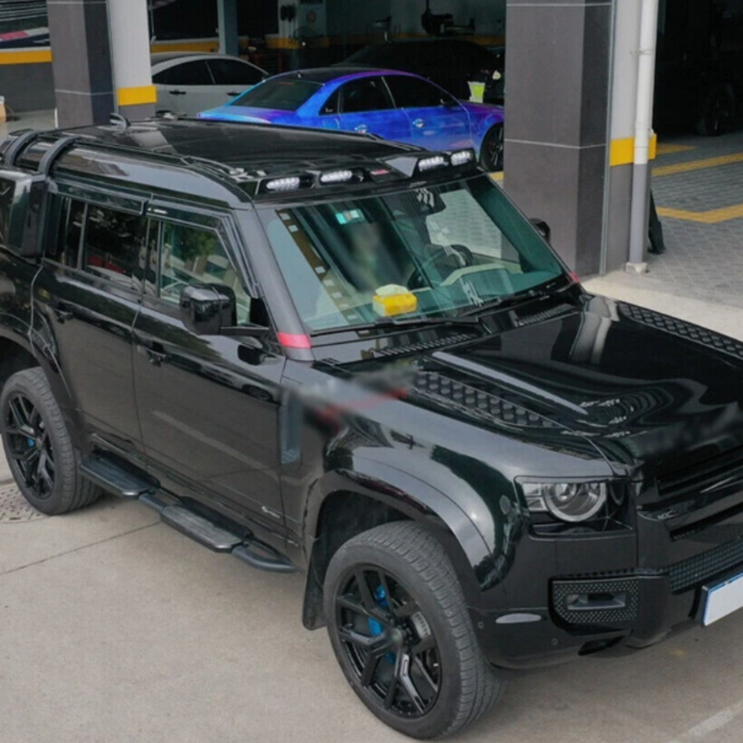 شريط إضاءة سقف علوي بـ4 مصابيح LED DRL مناسب - ديفندر