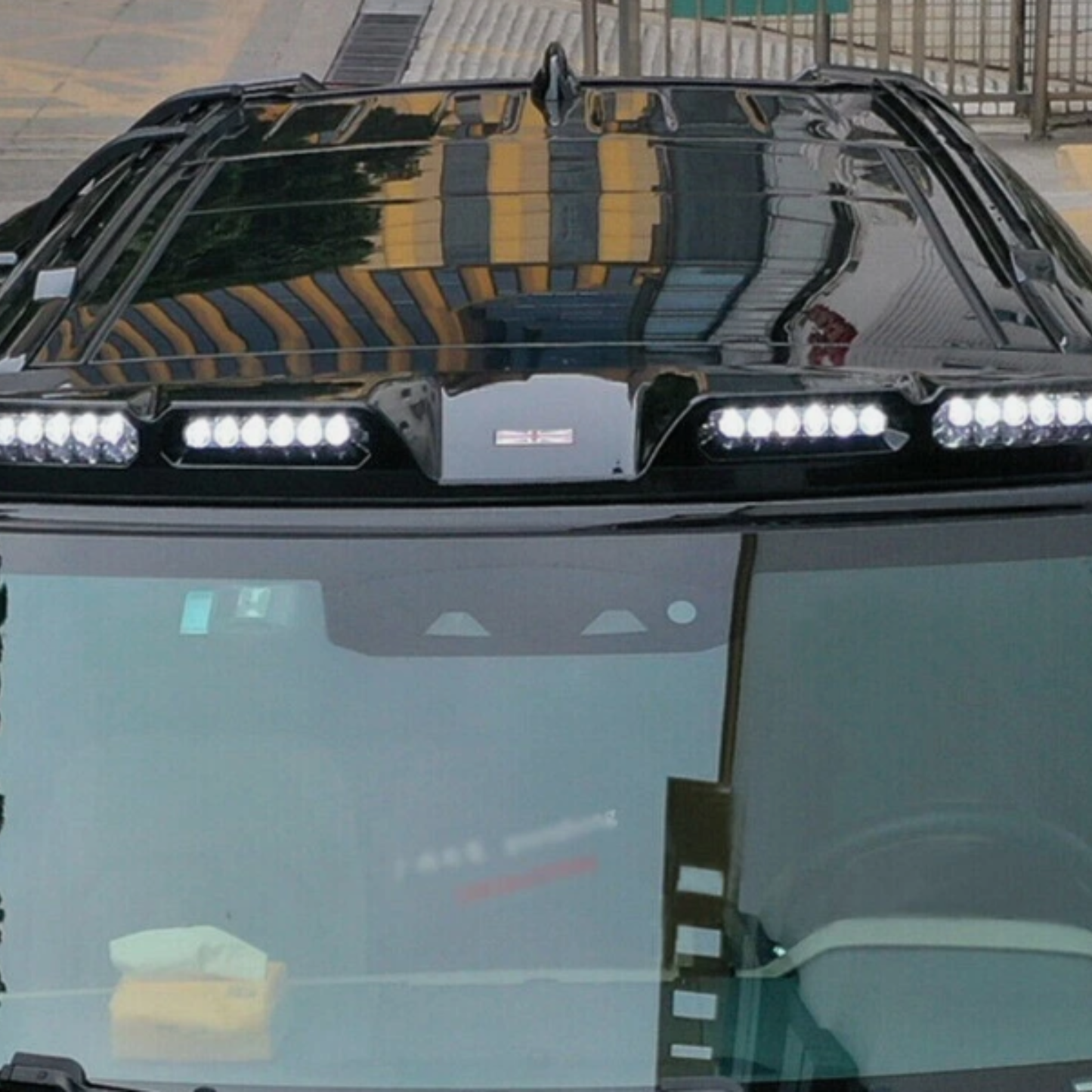 شريط إضاءة سقف علوي بـ4 مصابيح LED DRL مناسب - ديفندر