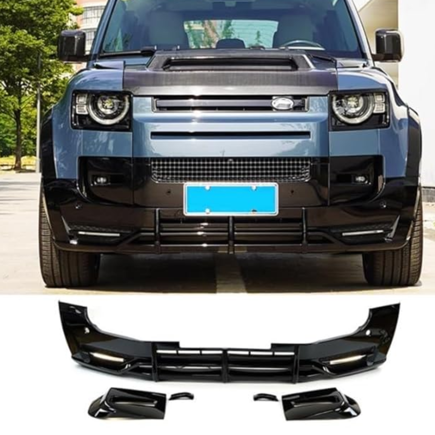Bumper Front Lip Body Kit - Defender