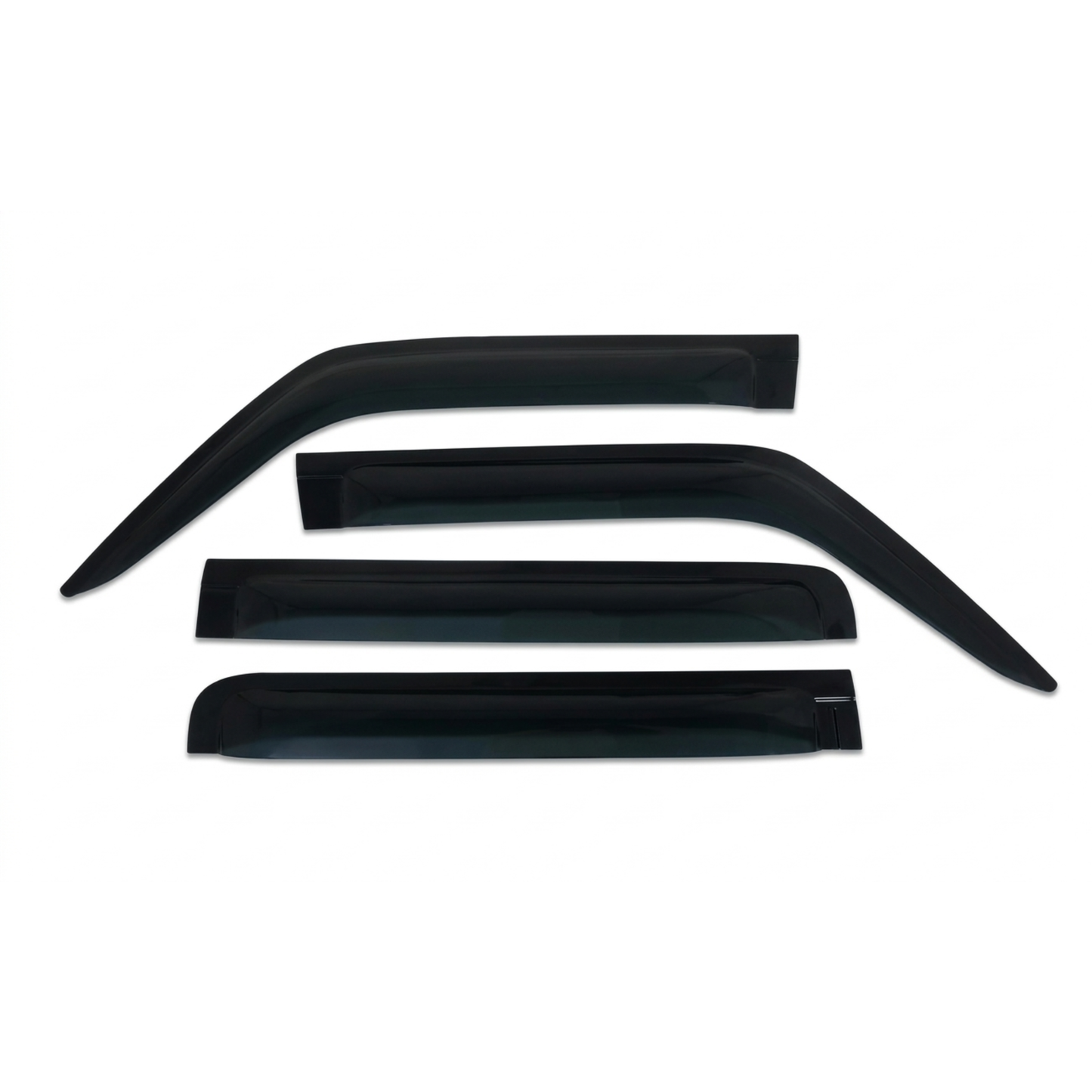 Black Car Window Sun Visor Rain Guard - Tank 300