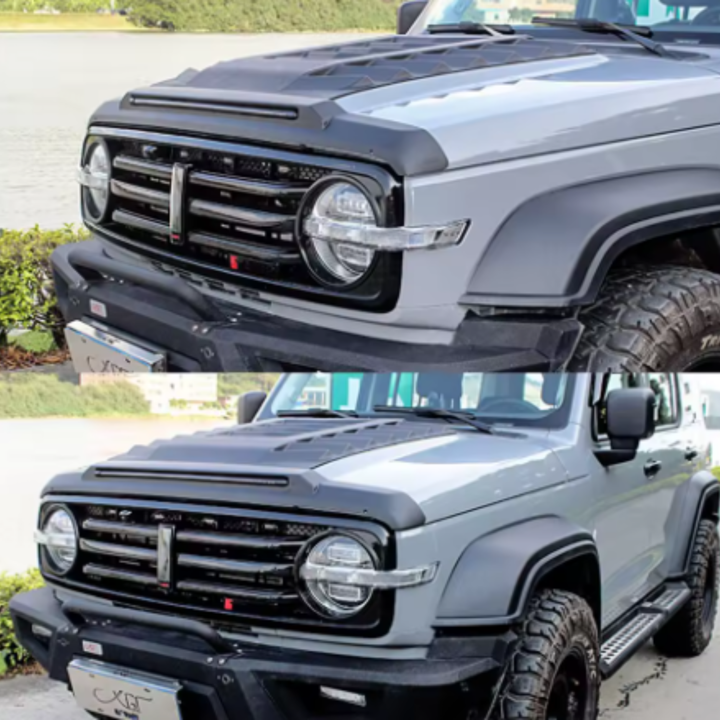 Off-road hood cover, modified protective cover - Tank 300